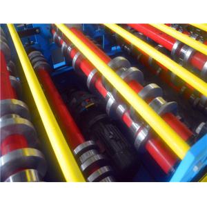 High Processing Speed Roof Panel Roll Forming Machine For Galvanized Sheet