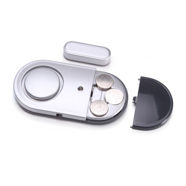 Quality Home Security Door Magnetic Alarm 125db Window Anti Theft Device White 75*39*12.2MM wholesale