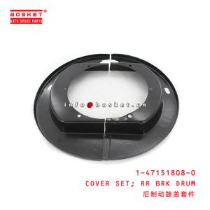 Cheap 1-47151808-0 Rear Brake Drum Cover Set Suitable for ISUZU EXR 6WF1 1471518080 for sale