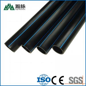 China HDPE Irrigation Drainage Pipe Plastic Water Supply Pe Pipes Black on sale