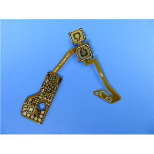 Single Layer FR4 stiffner Flexible PCB Board With White Silkscreen