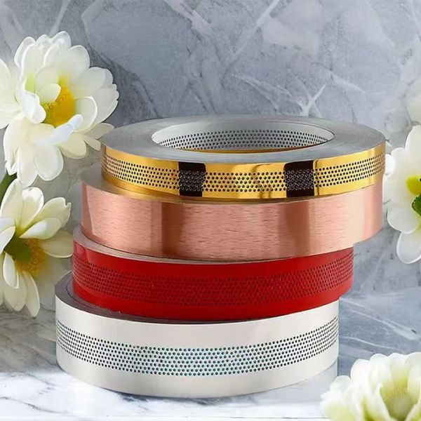 5cm Width Aluminium Trim Cap Letter 50m Or 100m Length Per Roll