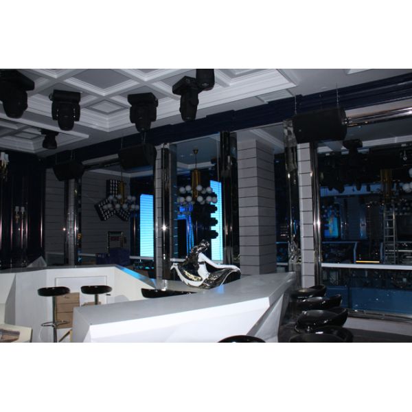 250W White Conference Room Audio Systems Professional 8ohm 1"+10"