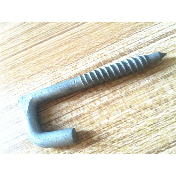 Quality 7/16" X 4-3/4" Dr Hook / Pole Line Hardware With Hot Dip Galvanized Surface wholesale