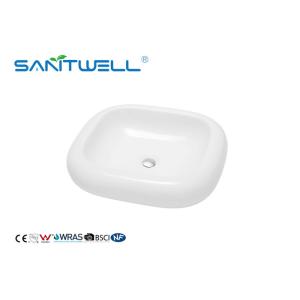 Bathroom Hand Cleaning Counter Wash Basin Art Basin Sink With Overflow ISO9001