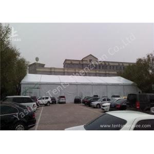 White Tarpaulin Cover Aluminium Frame Tents , Parties And Events Unique Marquee