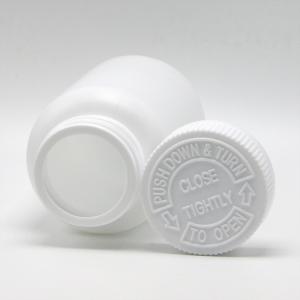 Medicine Container 225ml/7.6oz HDPE Plastic Bottle Capsule/Powder/Pill