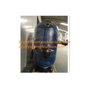 Fiberglass Depth Above Ground Pool Sand Filters Side Mount Type Flange