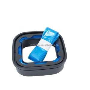 Cheap Factory Custom 7 Layers of Co-extrusion Nappy Bin Refills LVDI Plastic Diaper Pail Refill Bags Bin Trash Bag for sale