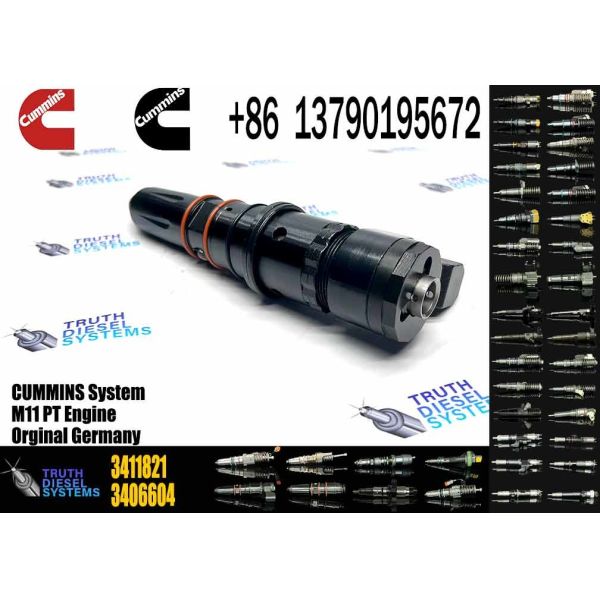 Diesel Common Rail Injector 3406604 3411821 3071497 3087648 4914328 3018835 3079946 For C-ummins M11 Engine