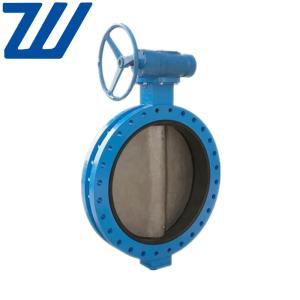 Ductile Iron Butterfly Valve Gearbox/Lever Operation Flange End