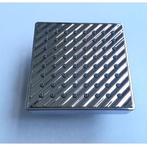 ABS plastic material square chrome plating shower head top shower rain shower
