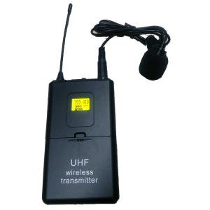 UM-1019 professional double channel VHF wireless microphone with screen / micr