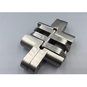 Self Closing Mortise Mount 180 Degree Hidden Hinge Stainless Steel With Spring Inside