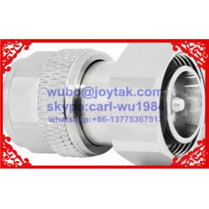 4.3-10 male to N male adaptor all brass factory made Tri-alloy plating PIM