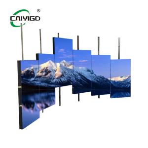 CAIYI Custom Moving LED Screen Gold Plated HD Advertising Screen