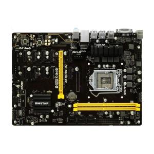 BTC GPU Mining Motherboard Rig 8 PCIE Mining TB250 Pro For ETH B250 Biostar