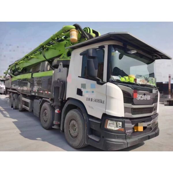 2021 Used Concrete Pump Truck 67m Zoomlion Concrete Boom Pump for Heavy Equipment