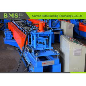 Shelf Pillar Racking Roll Forming Machine With On Line Punching And PLC Control