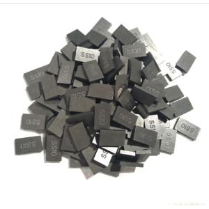 Customized Tungsten Carbide Brazed Tips with Density 14.90 g/cm³ Hardness 93.0