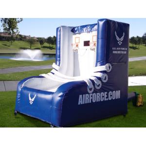 China Children Inflatable Amusement Park With Basketball Shooter Games For Match on sale