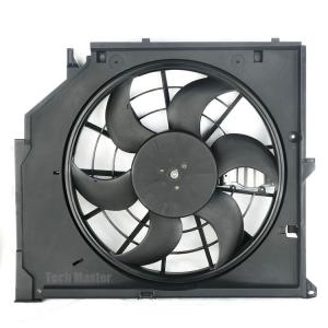 China Radiator Cooling Fan Assembly For BMW 3 Series E46 400W Cooling Fan Motor 17117525508 17117561757 on sale
