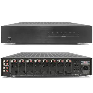 8 Source 8 Zone Bridgeable Distributed Audio Matrix Amplifier Bridged Integrated