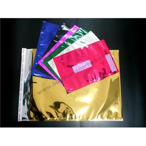 Cheap Three Side Seal Aluminum Foil Envelopes 5&quot;X10&quot; #00 PVC Security For Office for sale