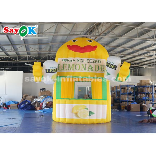 Inflatable Work Tent Large Inflatable Air Tent Lemonade Booth With Hands And Air