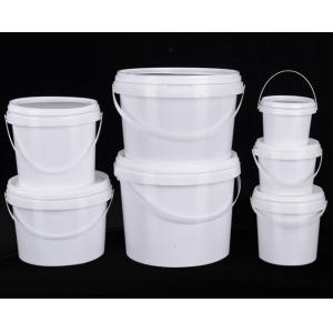 Lightweight Plastic Oil Bucket With Various Capacity Easy To Clean