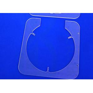 Customized OEM Clear Quartz Tray For Photovoltaic Semiconductor