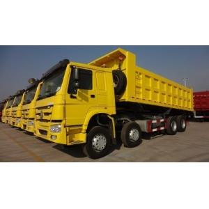 Middle Lift HOWO Mining Dump Truck 8x4 With HW76 Lengthen Cab ZZ1317N3867A