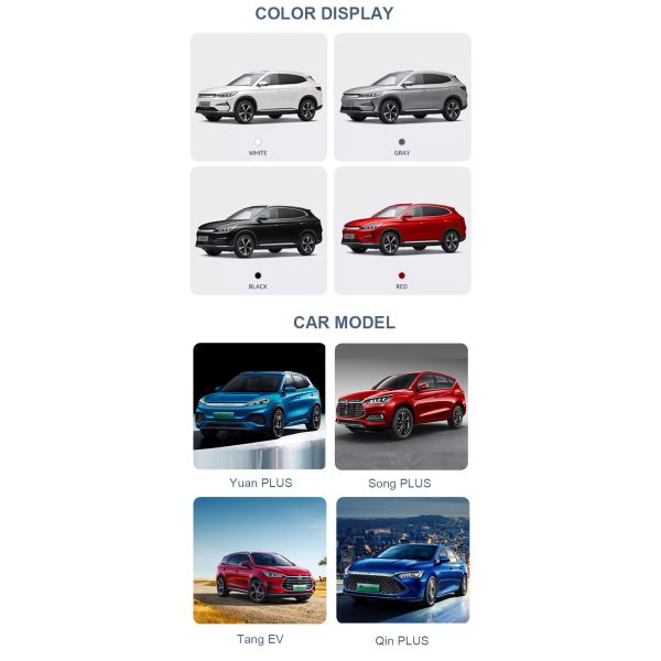 BYD Song Plus EV Electric Cars Left Steering Maximum Torque 330 for Environmentally-Conscious Drivers