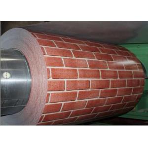Medium hard(HRB60-85) Brick Design Prepaint Color Coating Steel Sheet PPGI PPGI