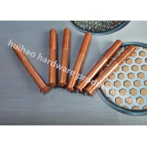 Copper Coated Mild Steel Stud Welding Pins Insert Welder Stud For CD Type