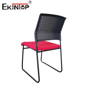 Stackable Training Chair With Sponge Seat Cushion Study Chair