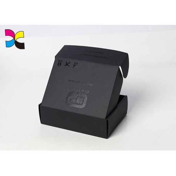 Rigid Chipboard Colorful Printed Gift Boxes With UV Logo Rectangular Shape