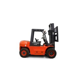 Big 5 Tons Load Capacity Diesel Powered Forklift 3440 * 2450 * 1995mm