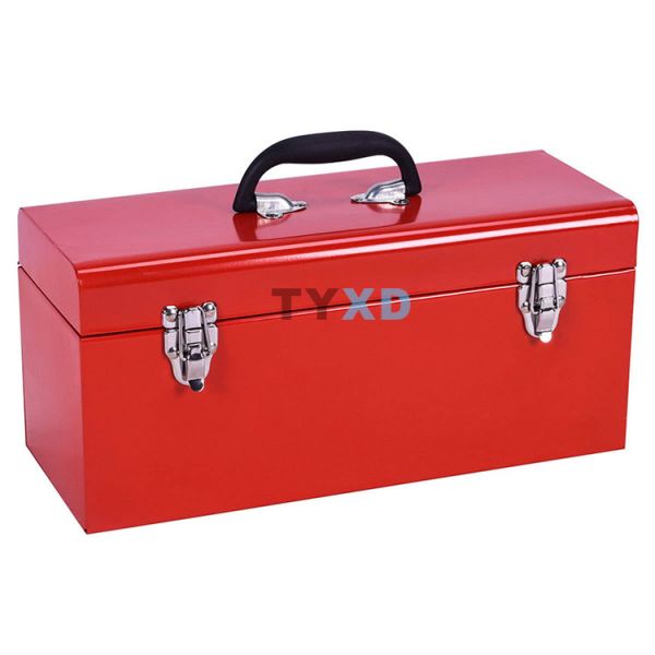 Quality Cold Rolled Steel Metal Tool Storage Box With Sturdy Carry Handle wholesale