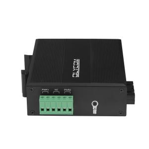 40KM Gigabit Ethernet Media Converter SC Fiber Singlmode Unmanaged Rugged Case