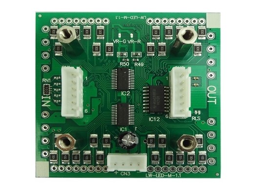 DIP Electronics Automotive PCB Assembly FR4 With Lead Free HASL 3 Mil OEM SMT