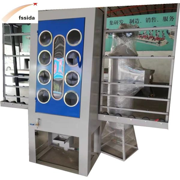 Quality Small Size Manual Glass Sandblasting Machine with Manual Gun Customized Request Accepted wholesale
