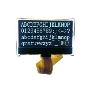 Cheap 26 Pin FPC Connector Dot Matrix LCD Display 128x64 With Touch Panel for sale