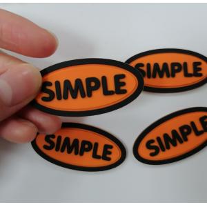 3M Reflective Embossed Custom Sew On Logo Patches Silicone Badge