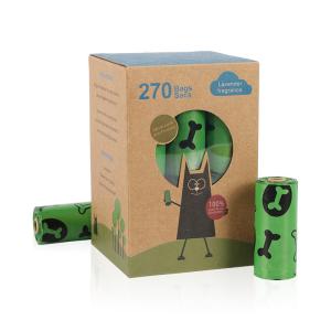 Cheap Customized Design 100% Eco Friendly Biodegradable Material Pet Waste Dog Poop Bag for sale