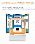Desktop USB Qr Code Scanner Mobile Payment 2d Qr Barcode Scanner For Pos System
