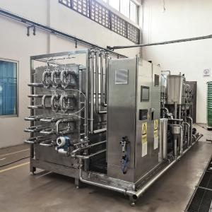 Dairy Milk UHT Sterilizer Machine Milk Processing Line Low Consumption