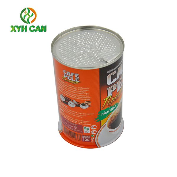 Metal Tin Can Safety Decorative Large Tin Storage Containers For Food 99×80-200 MM