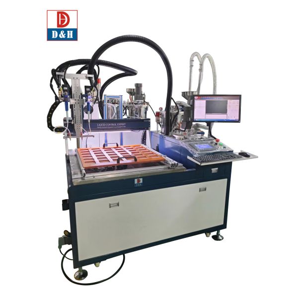 Silicone Adhesive Glue Dispensing Machine with Full-Auto Dispensing System from