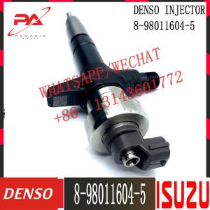 China 8-98011604-5 Diesel Common Rail Fuel Injector 8-98011604-5 8-98011604-1 For ISUZU 4JJ1 3.0L 095000-6980 on sale